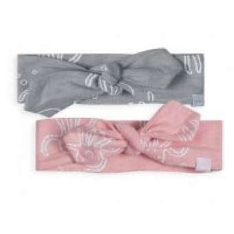 Haarband Jollein pink/grey